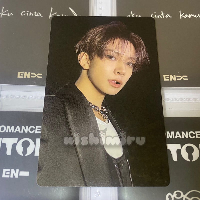 [booked] ENHYPEN heeseung concessio | hee melet concess pc album