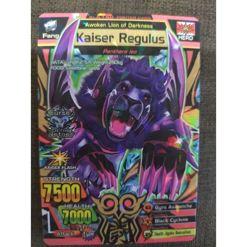 kartu animal kaiser regulus