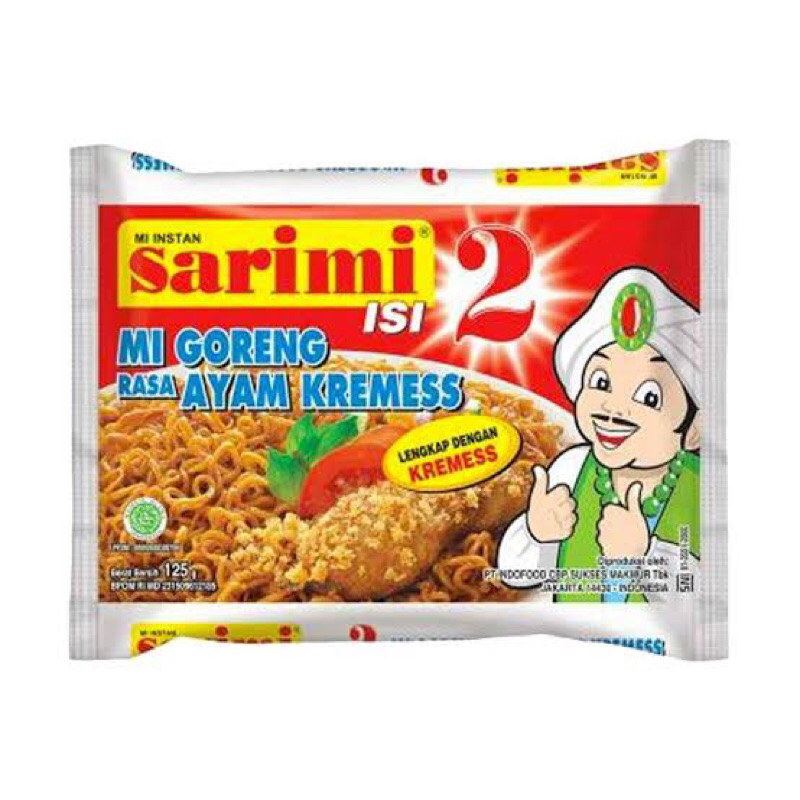 

SARIMI GORENG ISI 2 RASA AYAM KREMES ( DUS )