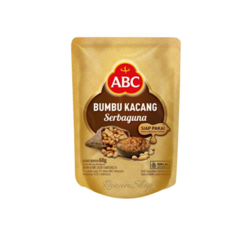 

ABC Saus Bumbu Kacang Serbaguna 60 g