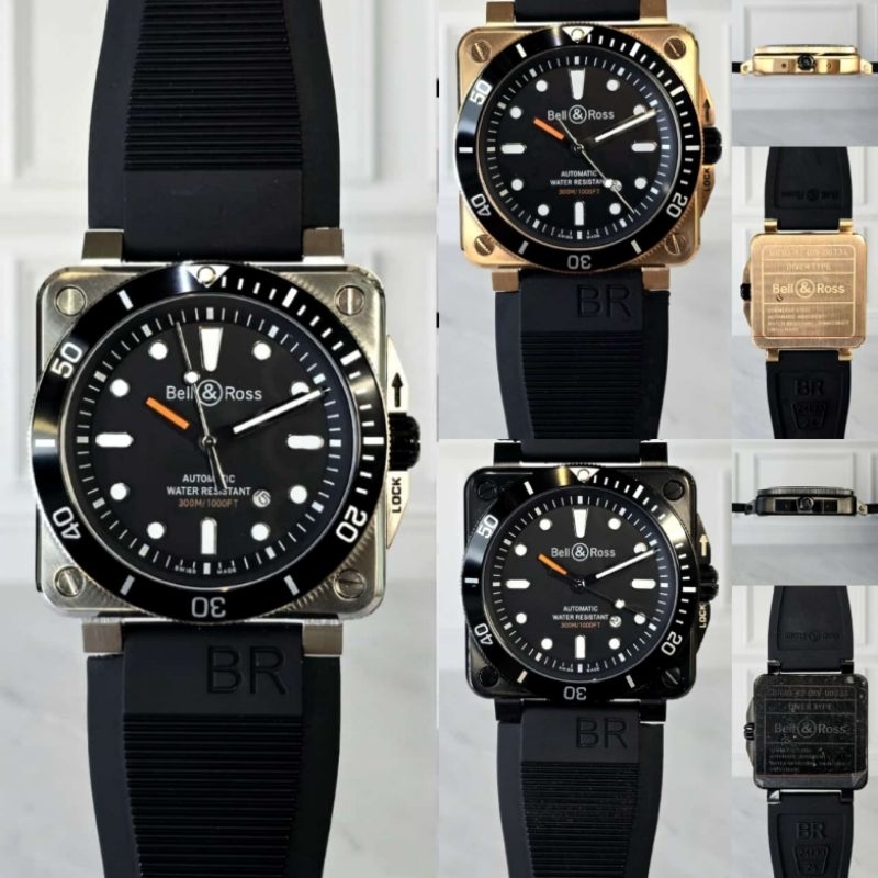 Jam Tangan Pria BR 03-92 diver Automatis