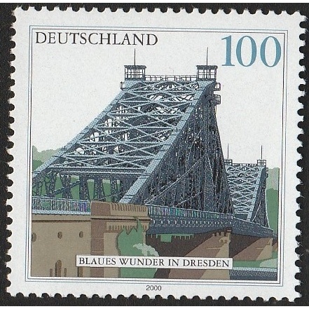 

A 11137 SATU BUAH PRANGKO JERMAN TEMA BLAUS WUNDER IN DRESDEN DENGAN KONDISI BELUM ADA CAP