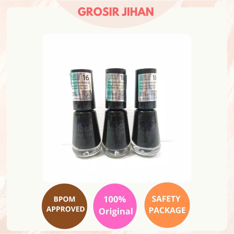 Kutek salsa warna hitam