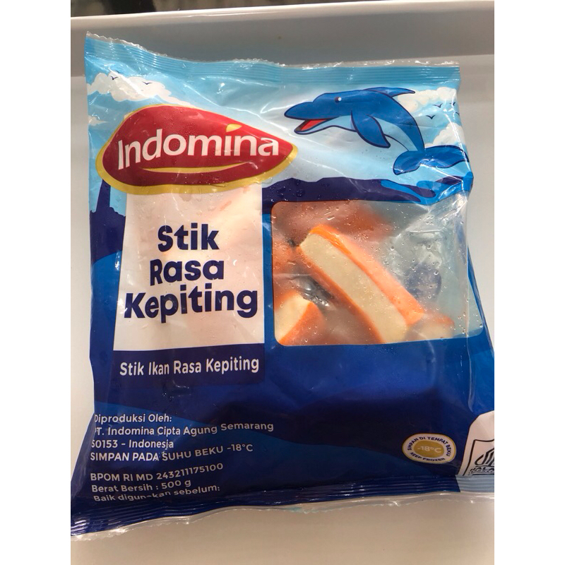 

Indomina Stik Kepiting 500g