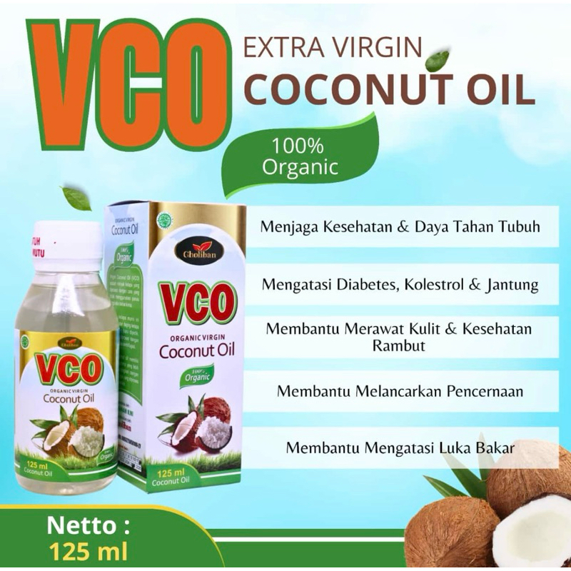 

VCO Gholiban 125 ml Natural Coconut Oil