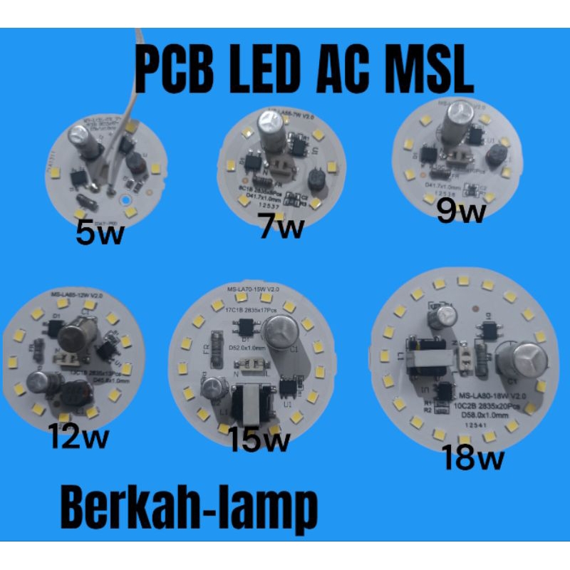 PCB LED AC MSL