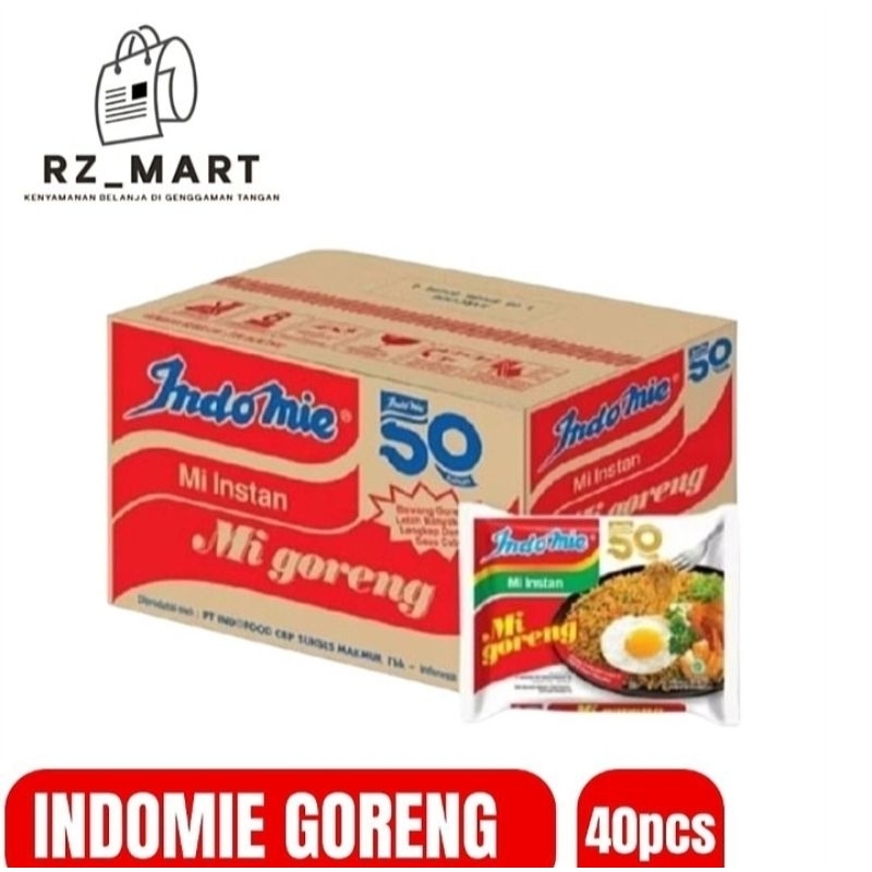 

Indomie Goreng 1 Dus 40Pcs