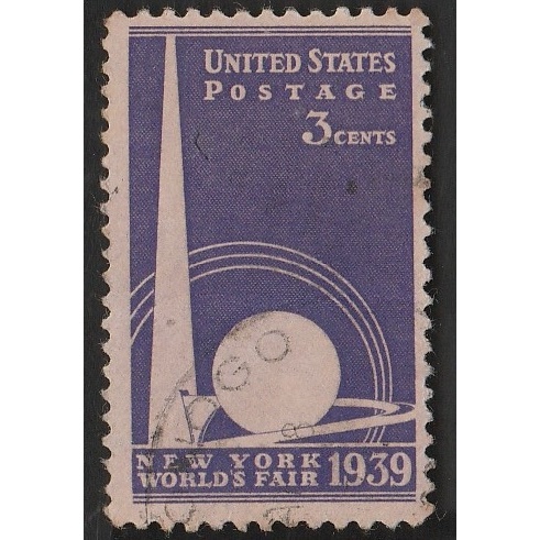 

A 11483 SATU BUAH PRANGKO AMERIKA TEMA NEW YORK WORLD FAIR TAHUN 1939 DENGAN KONDISI SUDAH ADA CAP