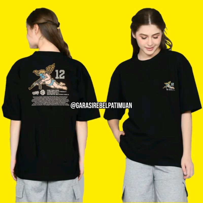 garasi rebel distro tshirt cupid gutsbully movement / kaos racing baju pria oblong baju distro kasua