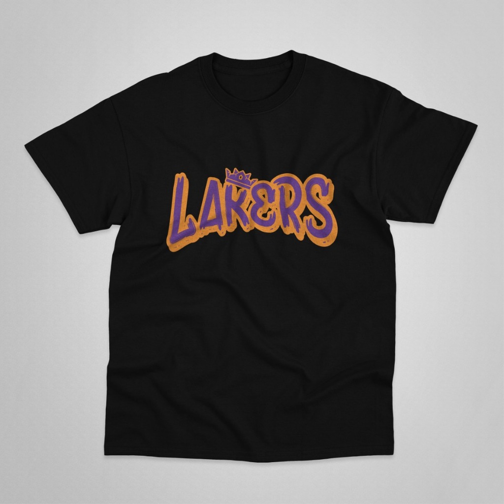 T-SHIRT LAKERS // KAOS LAKERS // LOS ANGELES LAKERS // KAOS BASKET NBA // 005