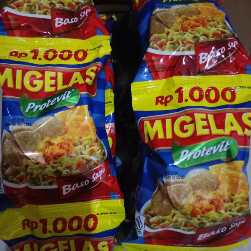 

Migelas Baso Sapi Rencengan Isi 15 Pcs Mie Seduh Migelas Instant 30gr Stok Baru Exp Aman