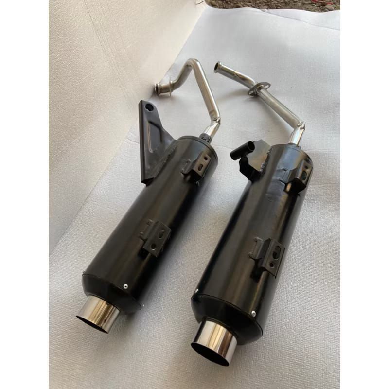 TERMURAH KNALPOT TSUGIKI STANDAR RACING BUNGLON SUARA ADEM GERUNG NGEBAS PEMAKAIAN MOTOR BEAT FI BEA