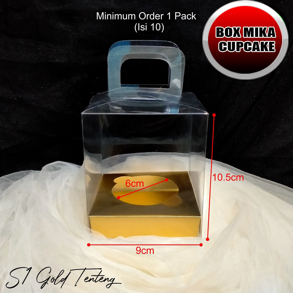 

BOX CUPCAKE TENTENG MIKA GOLD ISI 1 CUPCAKE (1 PACK ISI 10 BOX)