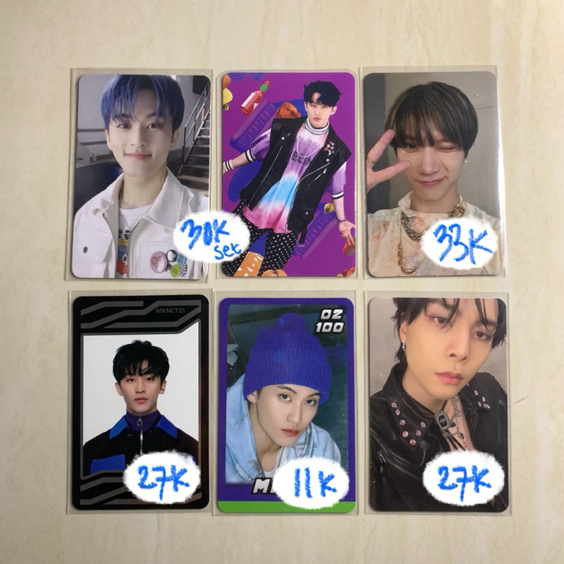 photocard mark lee nct dream pc glitch mode trading card hello future hot sauce jewel universe nct 1