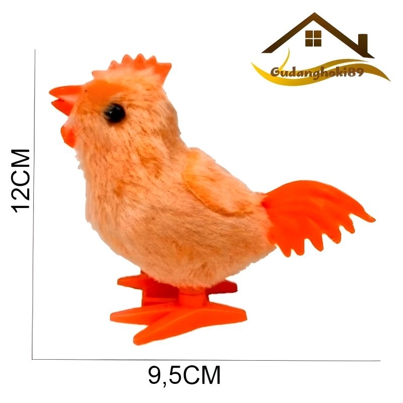 Mainan anak ayam jago lucu mainan ayam jago bisa berjalan