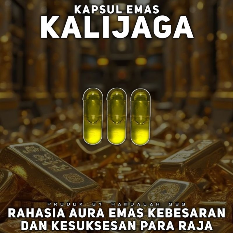 

MEDIA RUHANI - Kapsul aura emas kalijaga