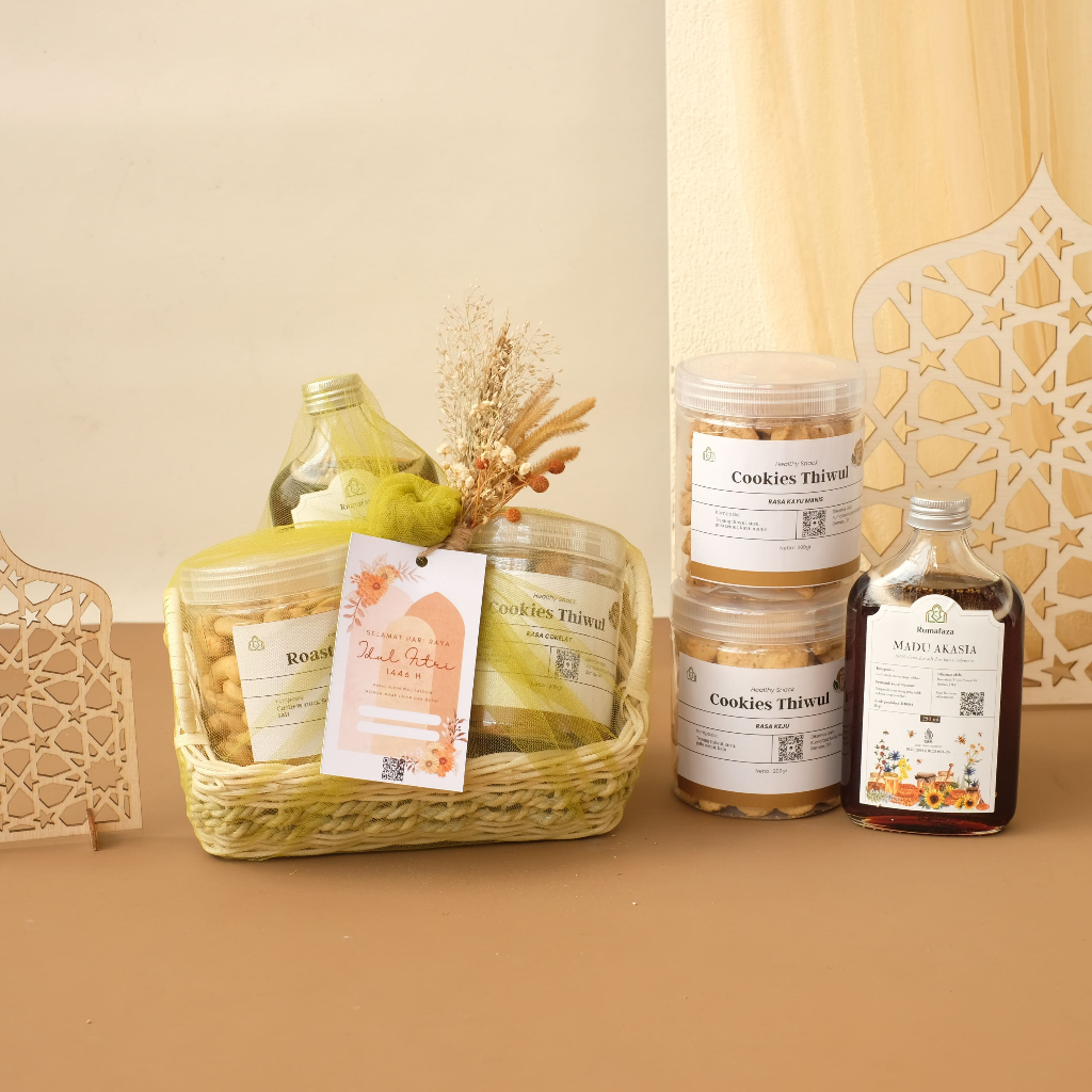 

Rustic Meadow Set Hampers Sehat Ramadhan, Idul Fitri, Lebaran, Souvenir Pernikahan, Lahiran, Ulang Tahun, Natal, Imlek CNY