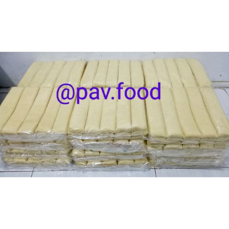 

PAV BASE DOUGH 25X6 ( isi 5 ) Roti Korean pizza panjang