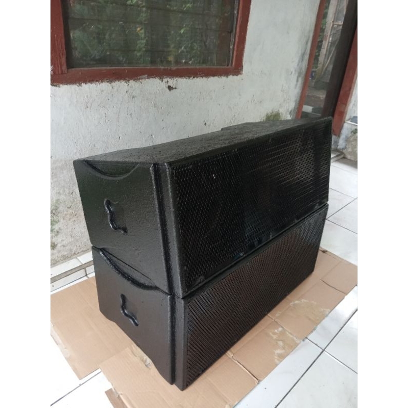 Box array 10in doble plus horn tekstur lengkap gril