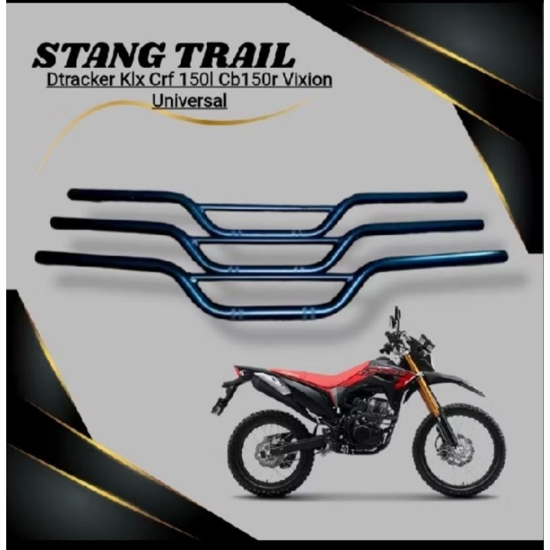 STANG STIR MOTOR HONDA CRF 150L CKD STIR TRAIL CRF 150L MODEL ORI TEBAL