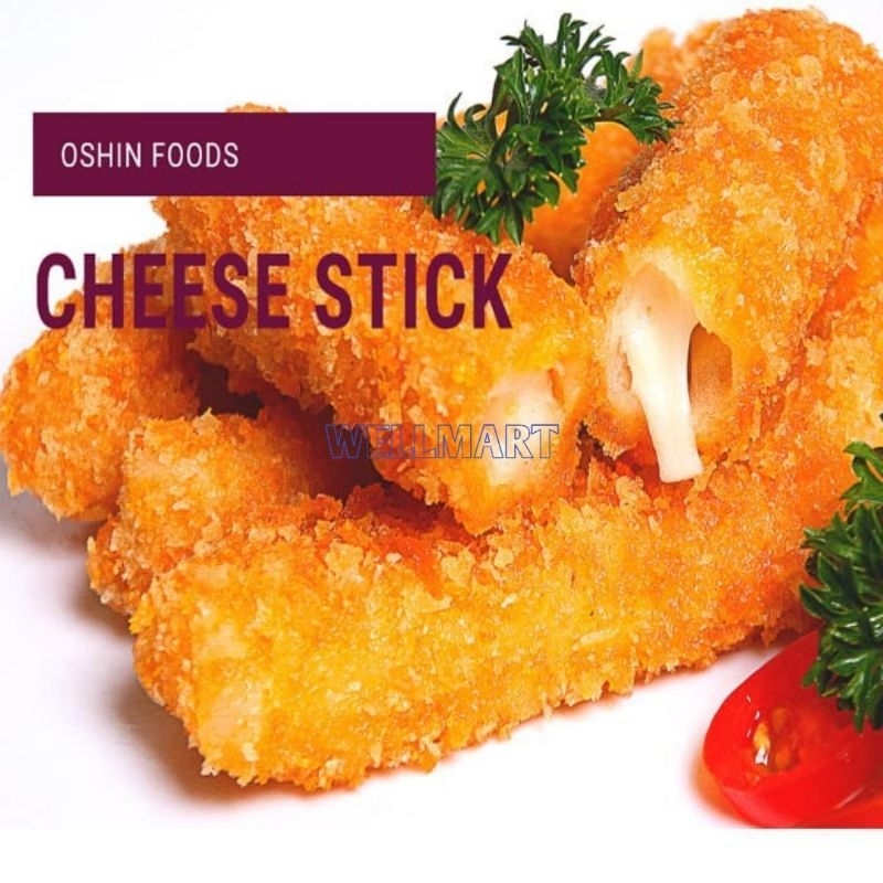 

Oshin Food Cheese Stick Isi 6 Pcs Stik Keju Cemilan Beku