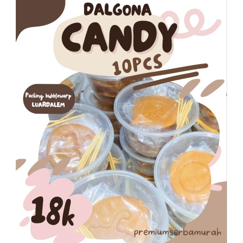 

PROMO !! DALGONA CARDY 1 BOX ISI 10PCS (PACKING BUBBLEWARP)