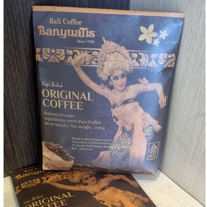 

Kopi Bali Gambar Legong Premium 100 Gram - Kopi Bali Cap Banyuatis