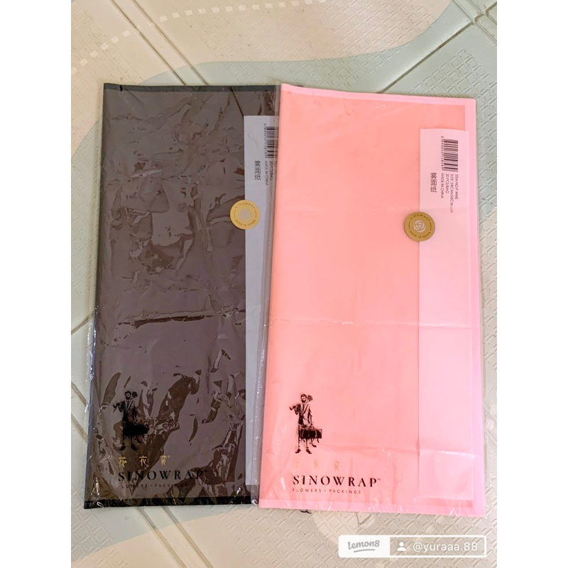 

1 PACK CELLOPHANE SEMI TRANSPARAN