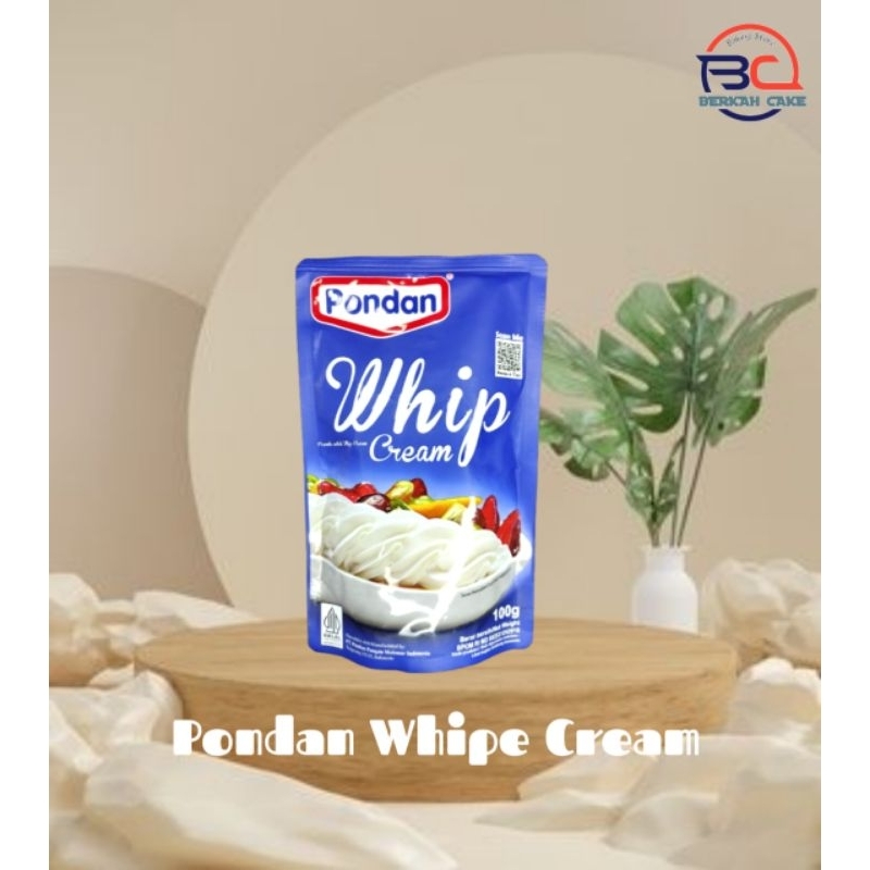 

Pondan Whip Cream 100g