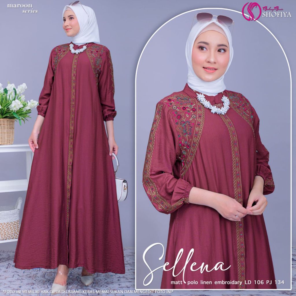 Dress Selena Gamis Hijabers Nissa Azzura