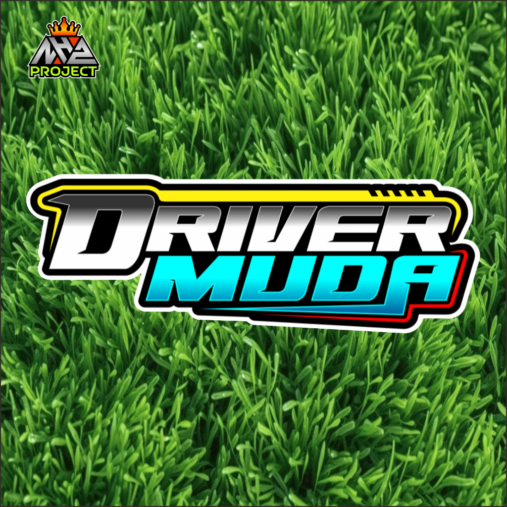 STIKER DRIVER MUDA STIKER KATA KATA