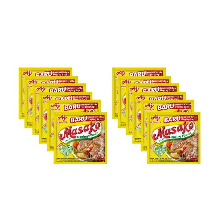 

Masako sapi sachet 1 renceng