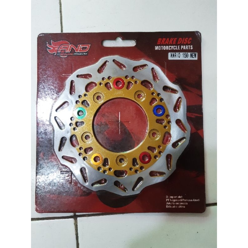 PIRINGAN CAKRAM DEPAN VARIO 150 NEW LUBANG 5