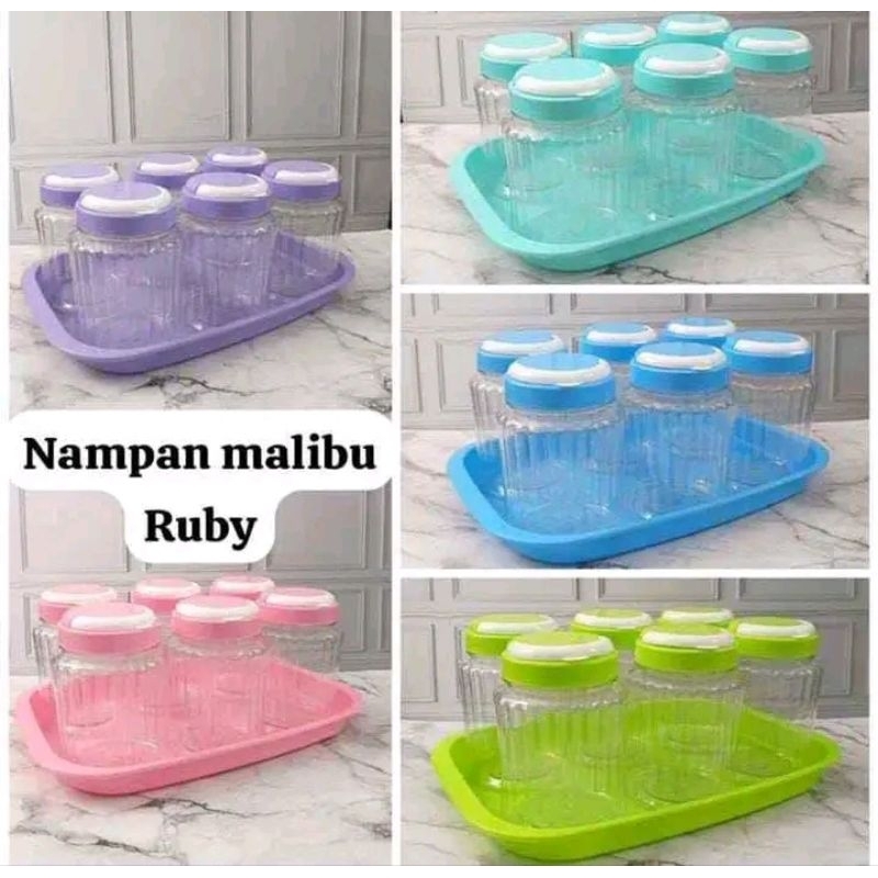 Ruby Toples Nampan Set