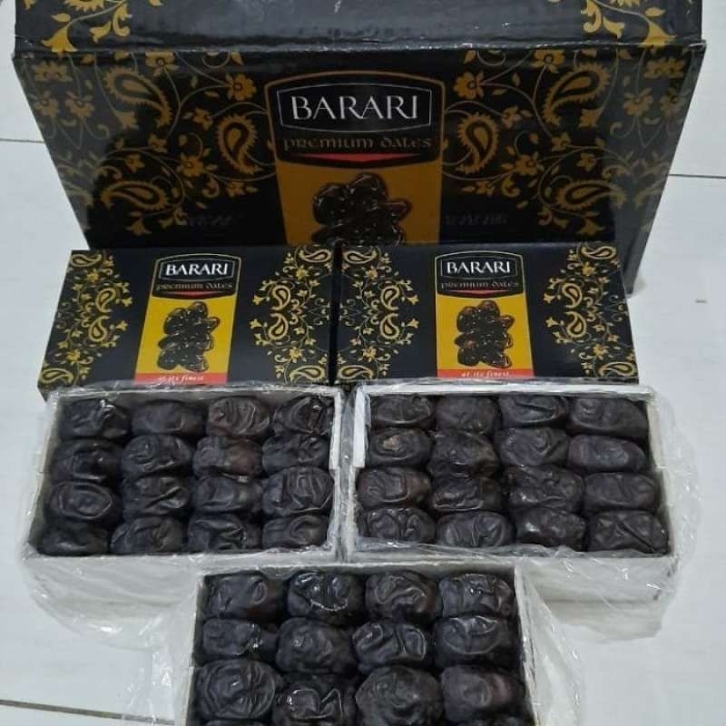 

kurma barari 600gr / sukari ember 800gr