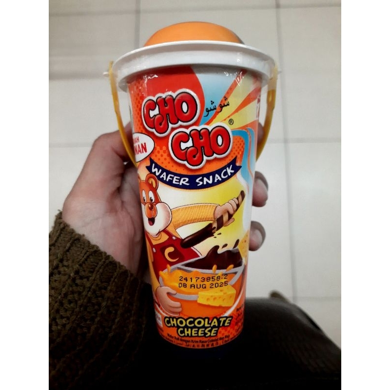 

Cho Cho Wafer Snack Chocolate Cheese 35Gr