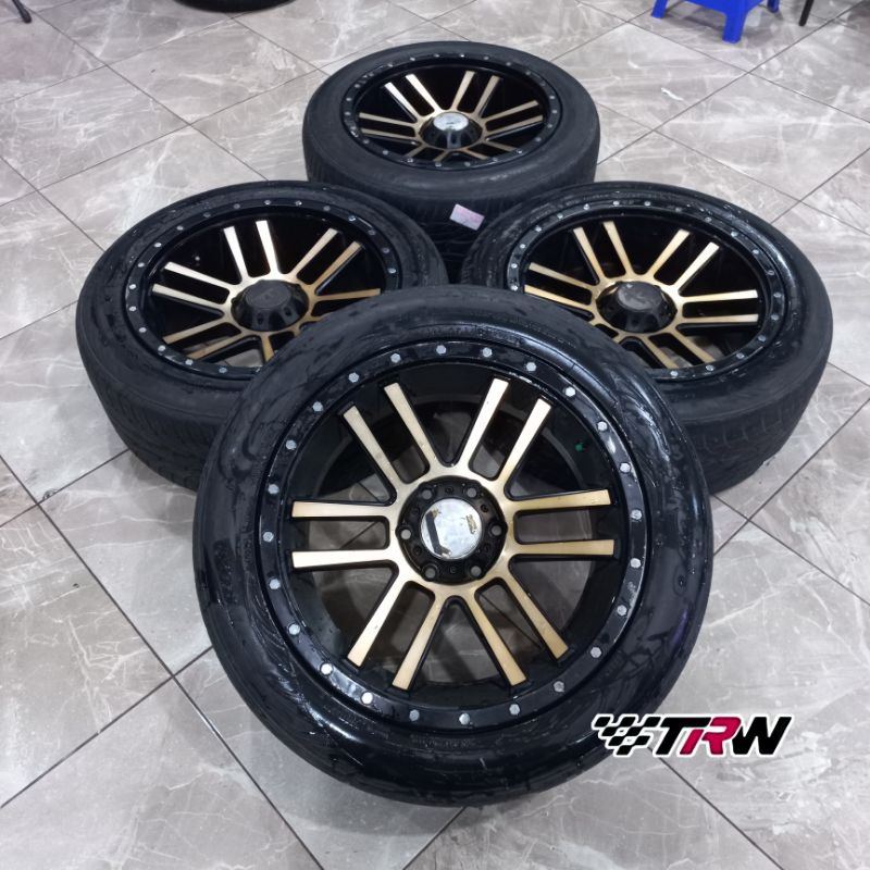 VELG RACING SECOND EXE PEGASUS R20 PCD 6X139'7 PLUS BAN TOYO 265/50 R20