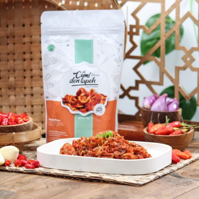 

Cumi Balado Lauk Praktis Siap Saji Premium 130gr