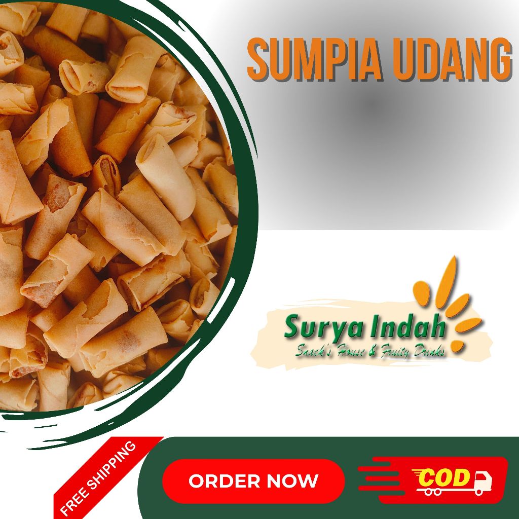 

Sumpia udang Los 100gr Kwalitas Premium Surya Indah Jombang