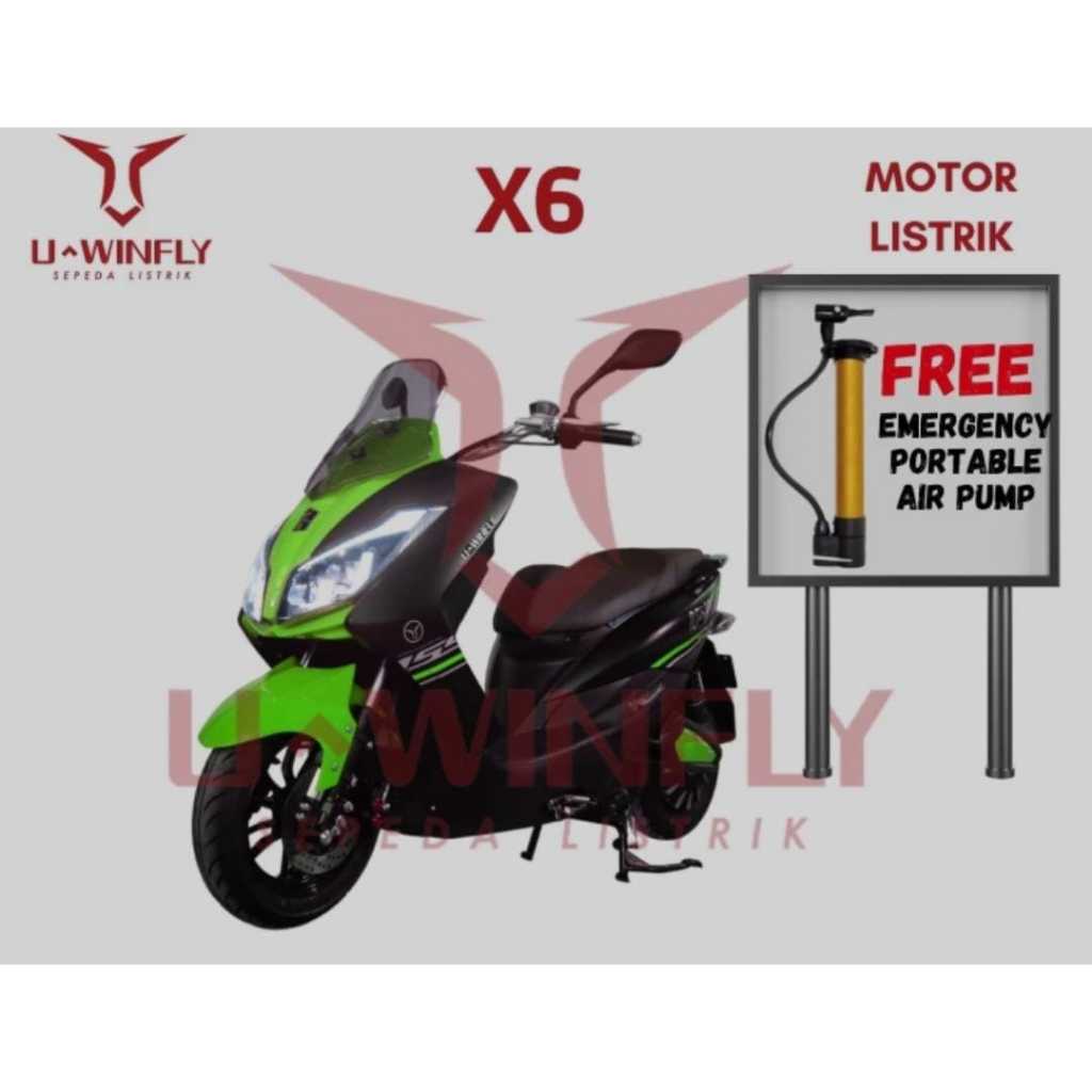 U-Winfly Sepeda MOTOR Listrik X6