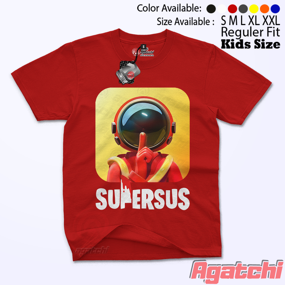 Baju Kaos Atasan Anak Laki Laki Game Super Sus