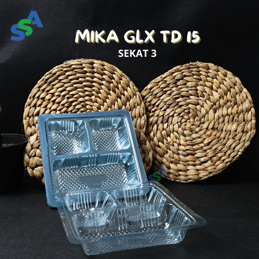 MIKA GLX TD 15 BENING / MIKA NASI KOTAK SEKAT 3 / MIKA SEKAT 3
