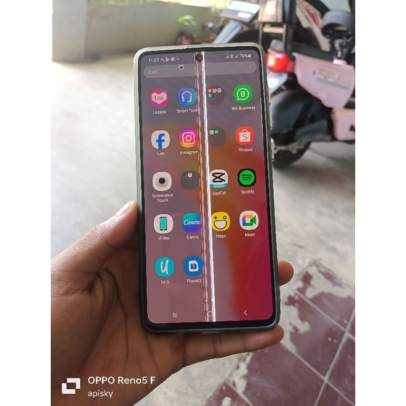 Lcd cabutan ori samsung A71