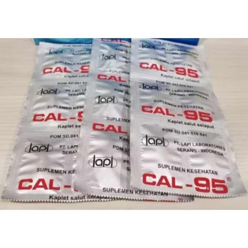 CAL 95  STRIP(1 STRIP@6 TABLET)