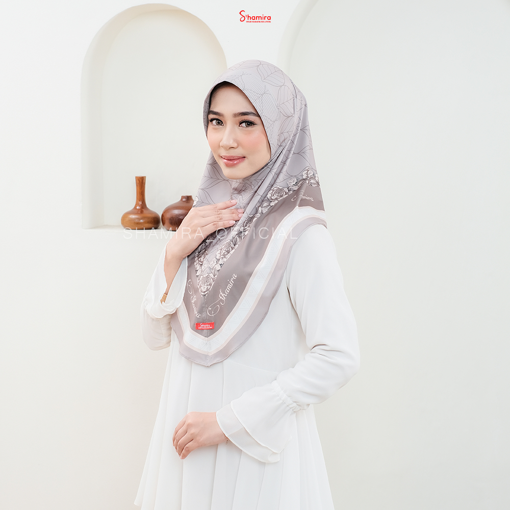 Shamira – Hijab Bergo Instan Daily Motif I Mecca Bergo Instan Jersey Motif Printing