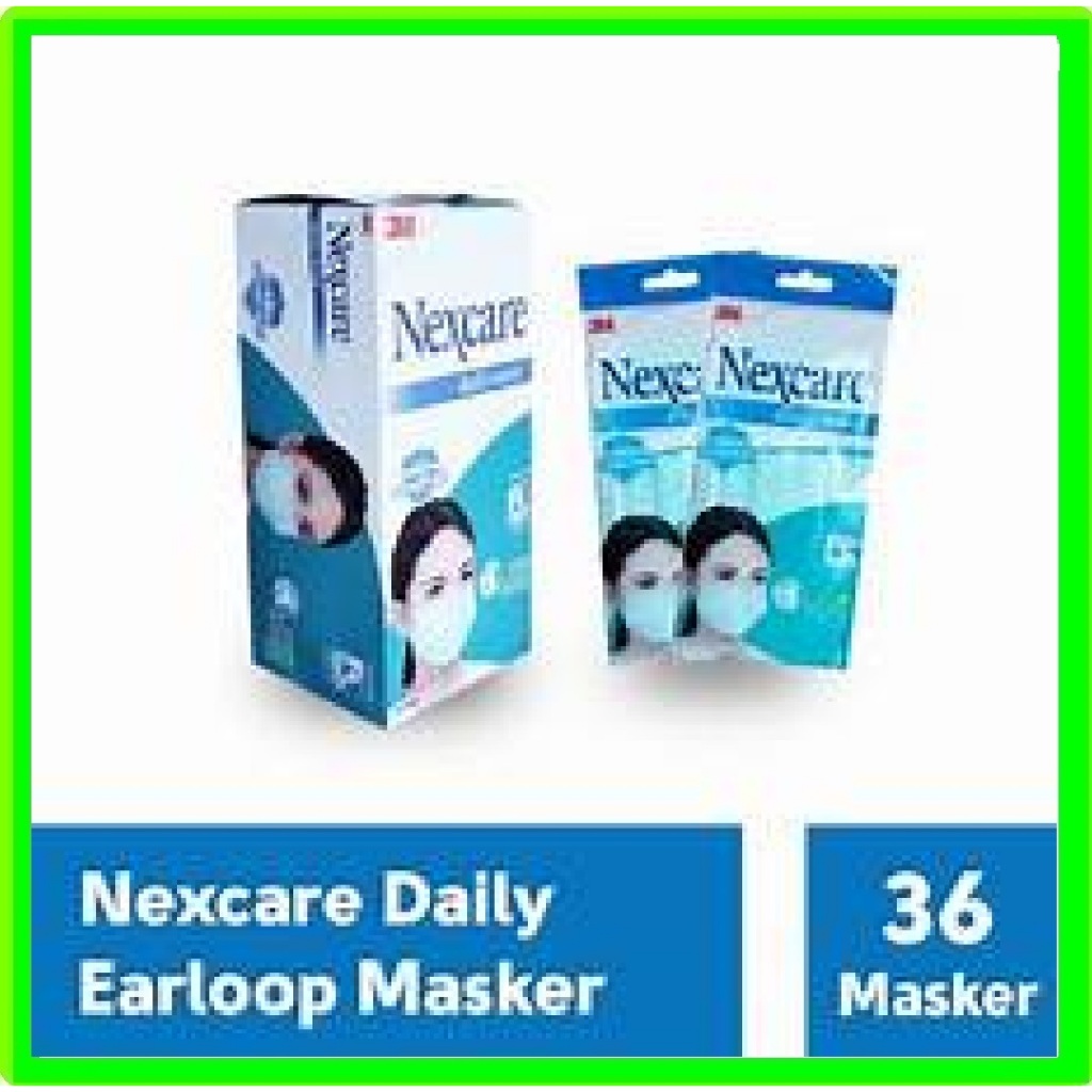 Masker 3M Daily Nexcare MD 20 Masker Mask Kesehatan MD20 BOX