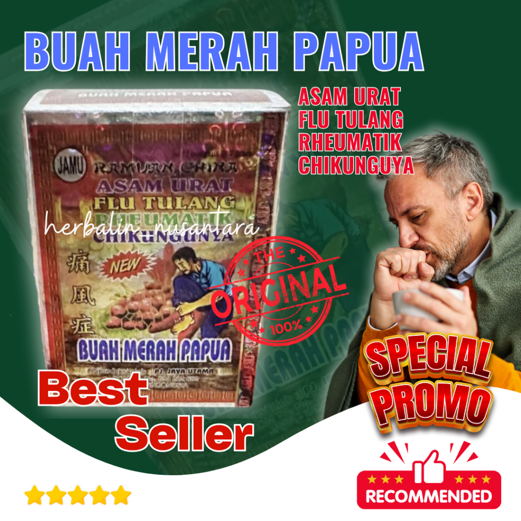 

Buah Merah Papua Original 100% Jamu Asam Urat