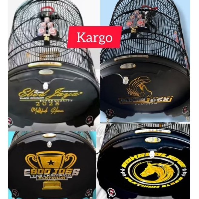 (KARGO ) SANGKAR KANDANG EBOD JAYA MURAI AKRILIK