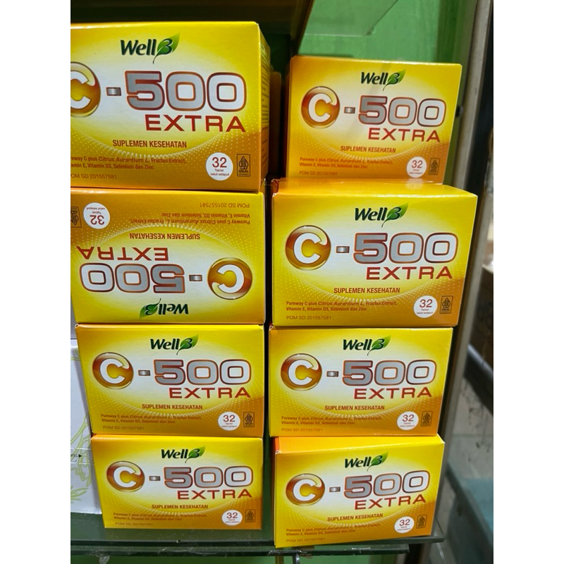 Suplemen kesehatan C-500 extra