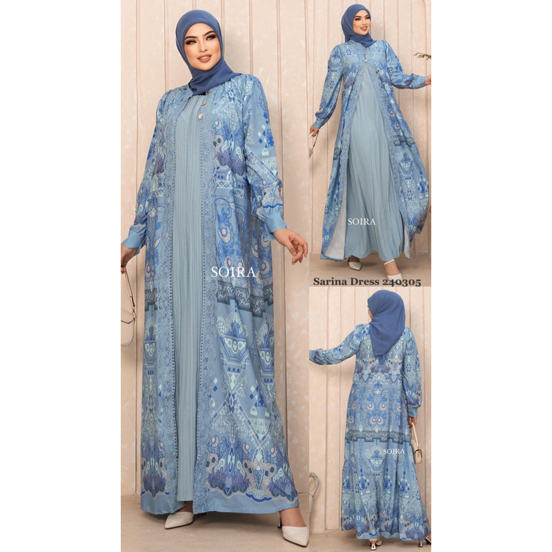 ZAYA GAMIS DRESS MOTIF BY SOIRA Dress